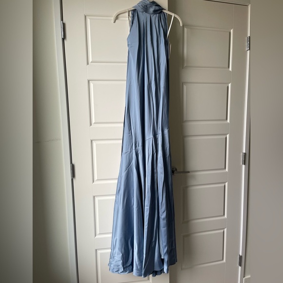 Birdy Grey Dusty Blue Gown - Picture 1 of 5